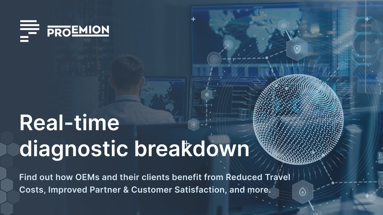 Revolutionize Your OEM Operations with Proemion's Real-Time Diagnostic Breakdown Solution