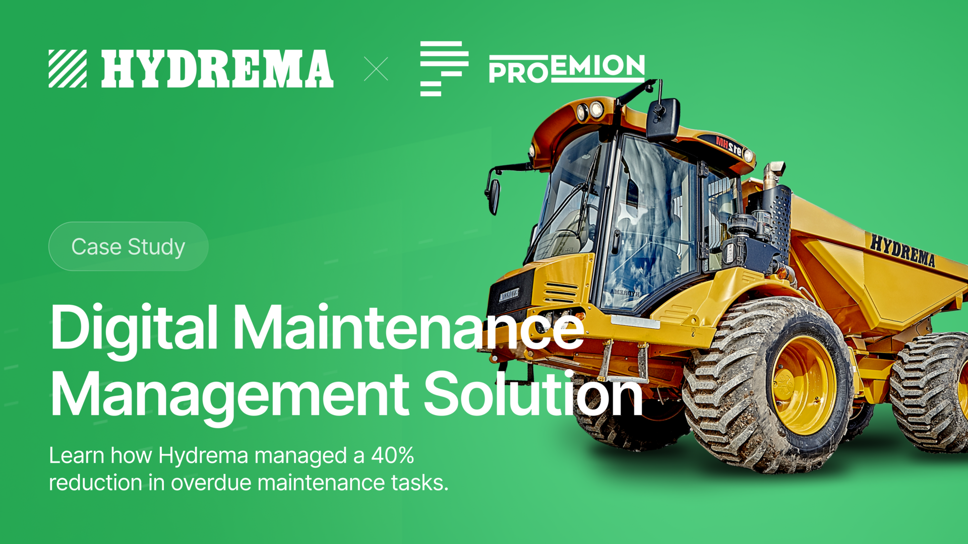 Reducing Downtime and Travel Costs with Proemion Telematics: A Hydrema Success Story