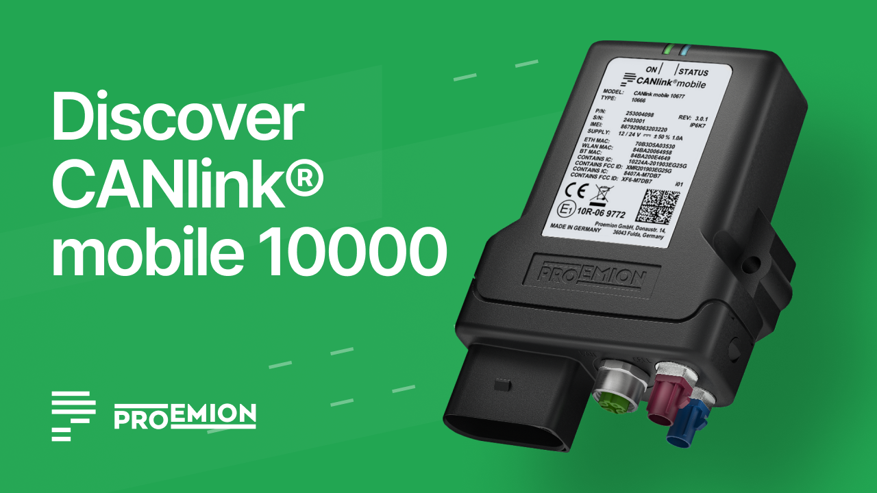Unleash Machine Connectivity with CANlink® mobile 10000